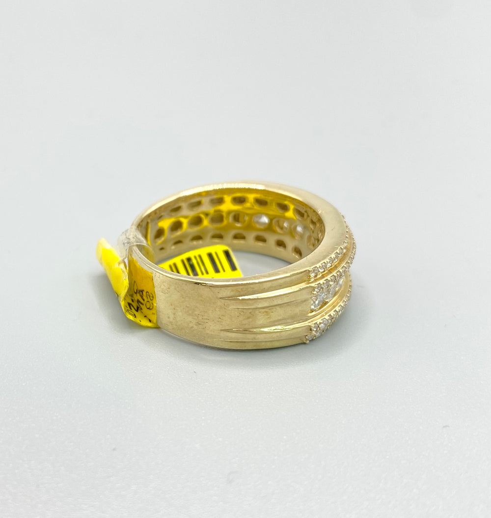 Genuine 10kt Gold Diamond Men’s Ring of 1.07 CTW