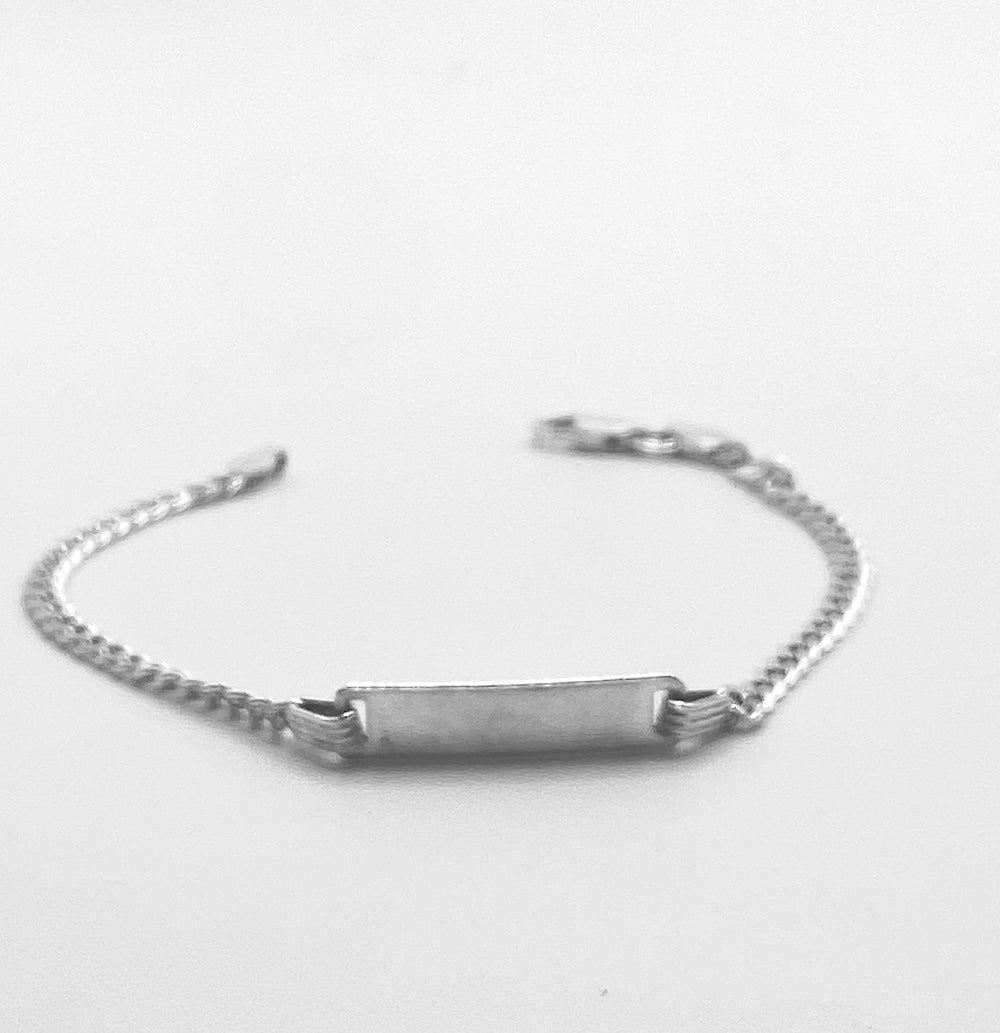 Real 925 Sterling Silver Baby Bracelet