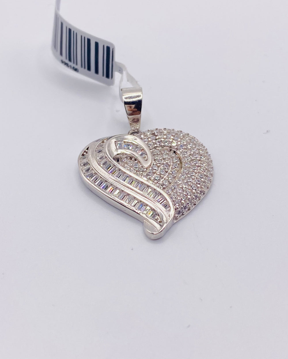 Real 925 Sterling Silver Love/Heart Charm