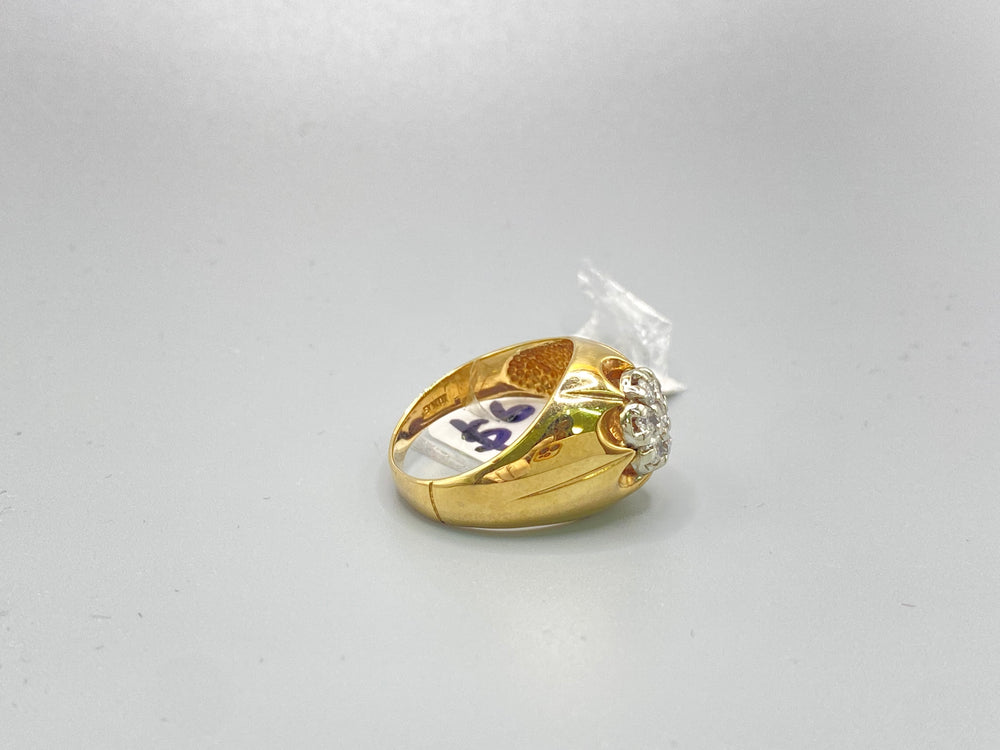 Genuine 18kt Gold Diamond Men’s Ring of 1 CTW